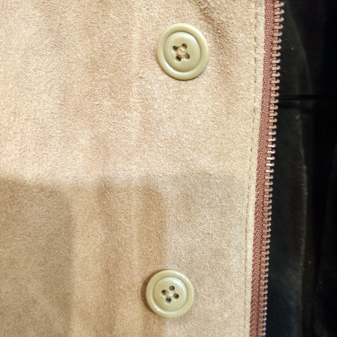 ヒューストン　n1 デッキジャケット　スエードレザー