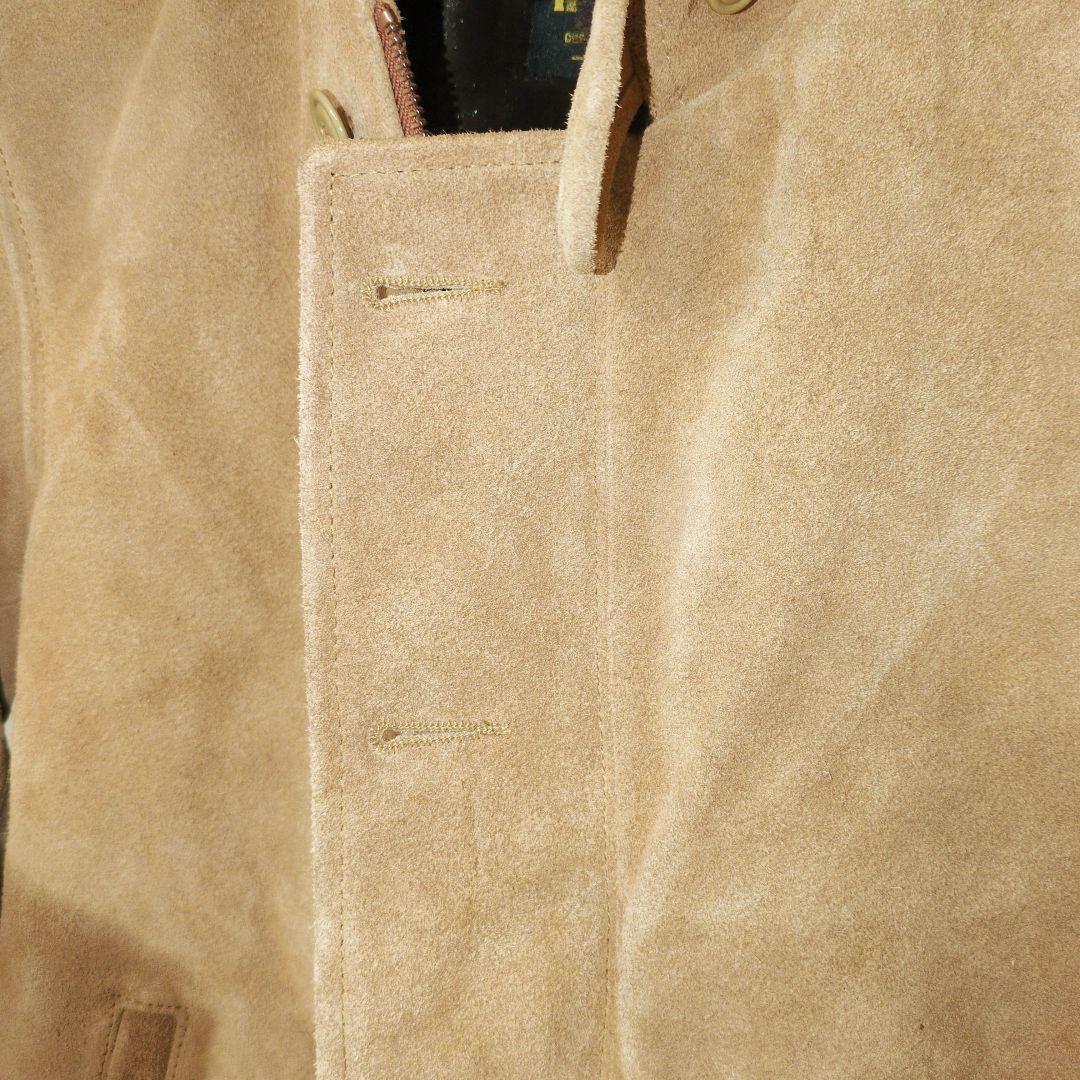 ヒューストン　n1 デッキジャケット　スエードレザー