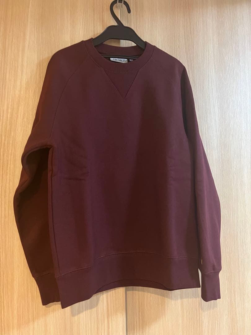 新品　カーハートWIP CHASE SWEAT shirt XSサイズ
