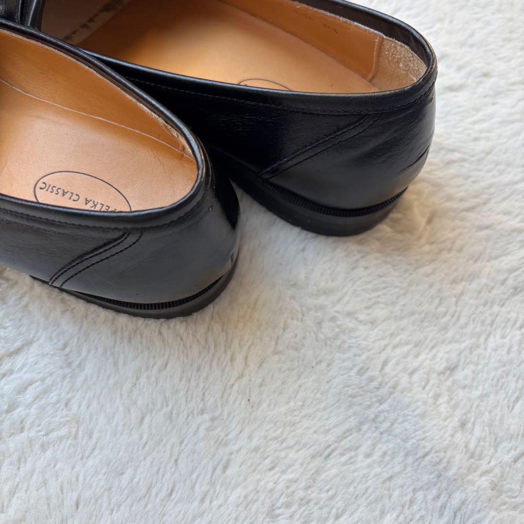 OPERA CLASSIC フリンジ タッセル ローファー 25 革靴 黒