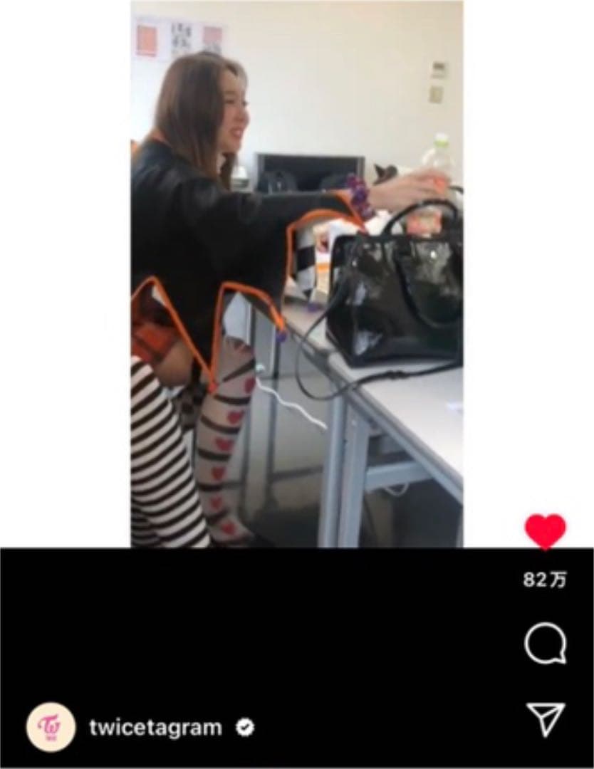 TWICE lightsモモ LIVEシュシュ