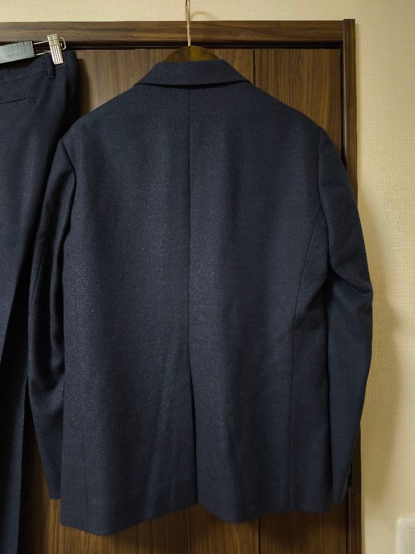 EDIFICE エディフィス ダークブルー ネイビー　セットアップ