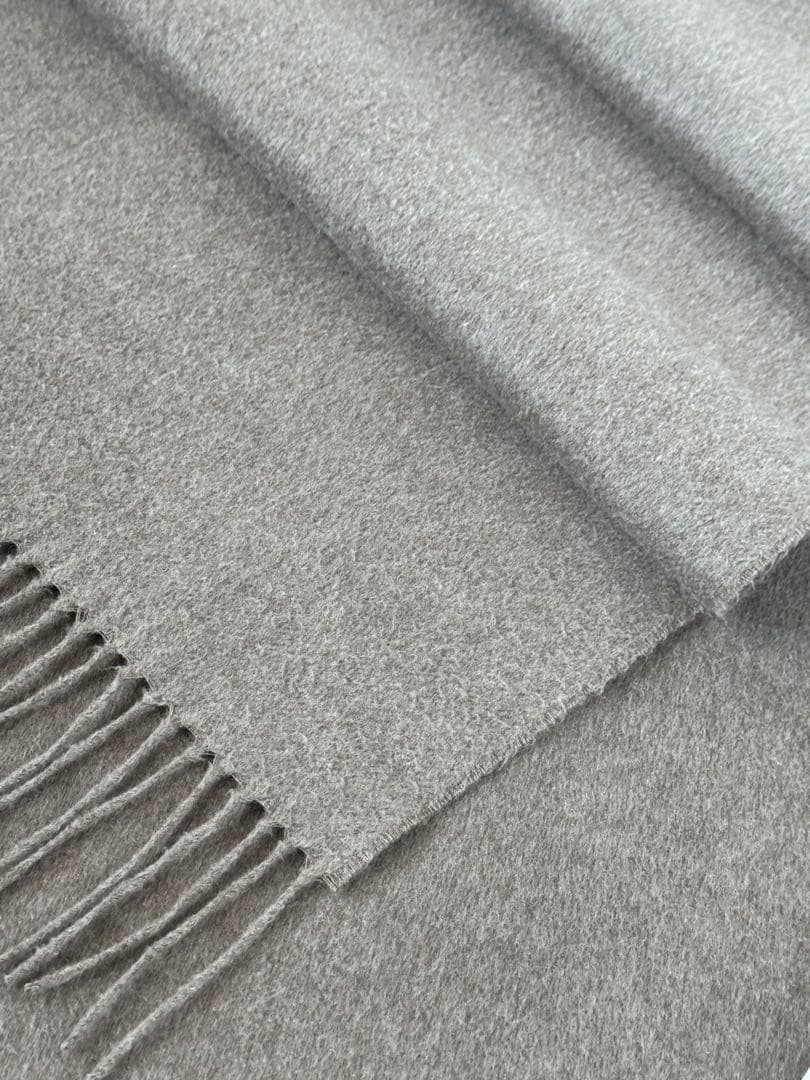 【干場義雅氏愛用】 気絶大判ストール　AVLDE(アヴォルデ) ベージュ