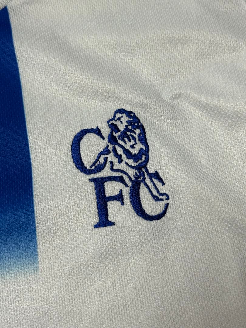 チェルシーFC Umbro 2003-2004＜Away＞ ホワイト/ブルー　S