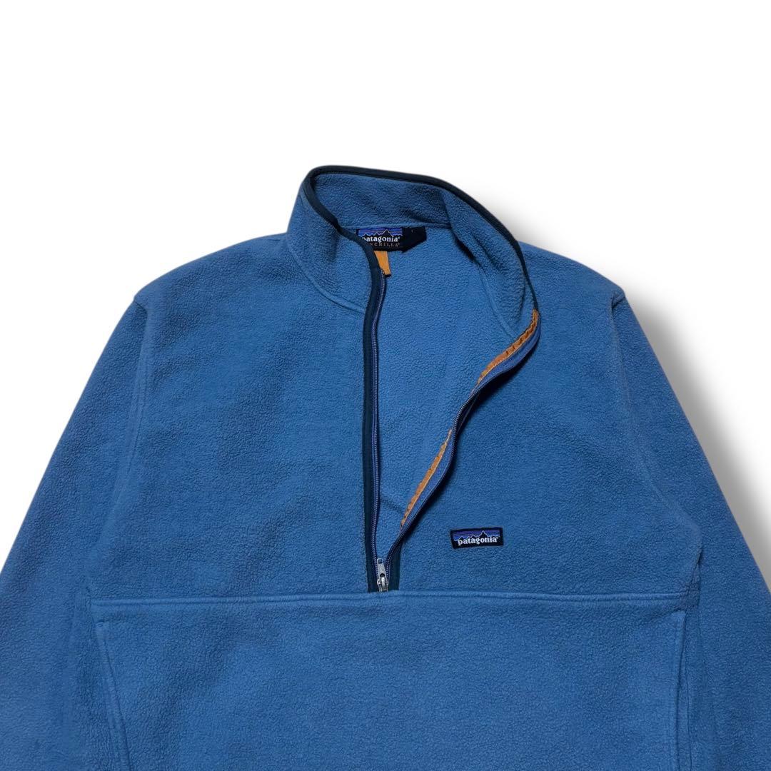 水色 90s Patagonia マースピアル パタゴニア スナップT