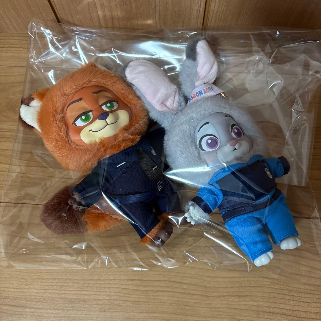 ズートピア　ぬいぐるみキーホルダー　セット