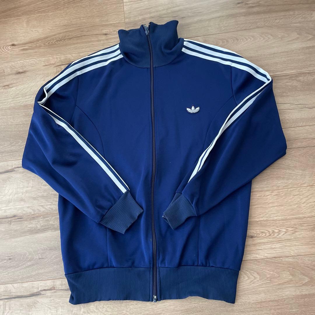 adidas ジャージ西ドイツ製トラックジャケットL デサント70s 80s6号