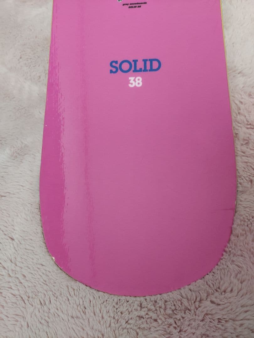 ボードGRAY SOLID 38&ビンBURTON SMALLS KIDSセット