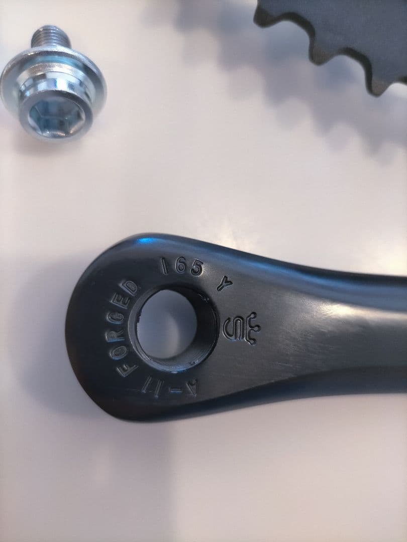 FUJI TRACK ARCV スギ ノ クランクセット　48T　165mm