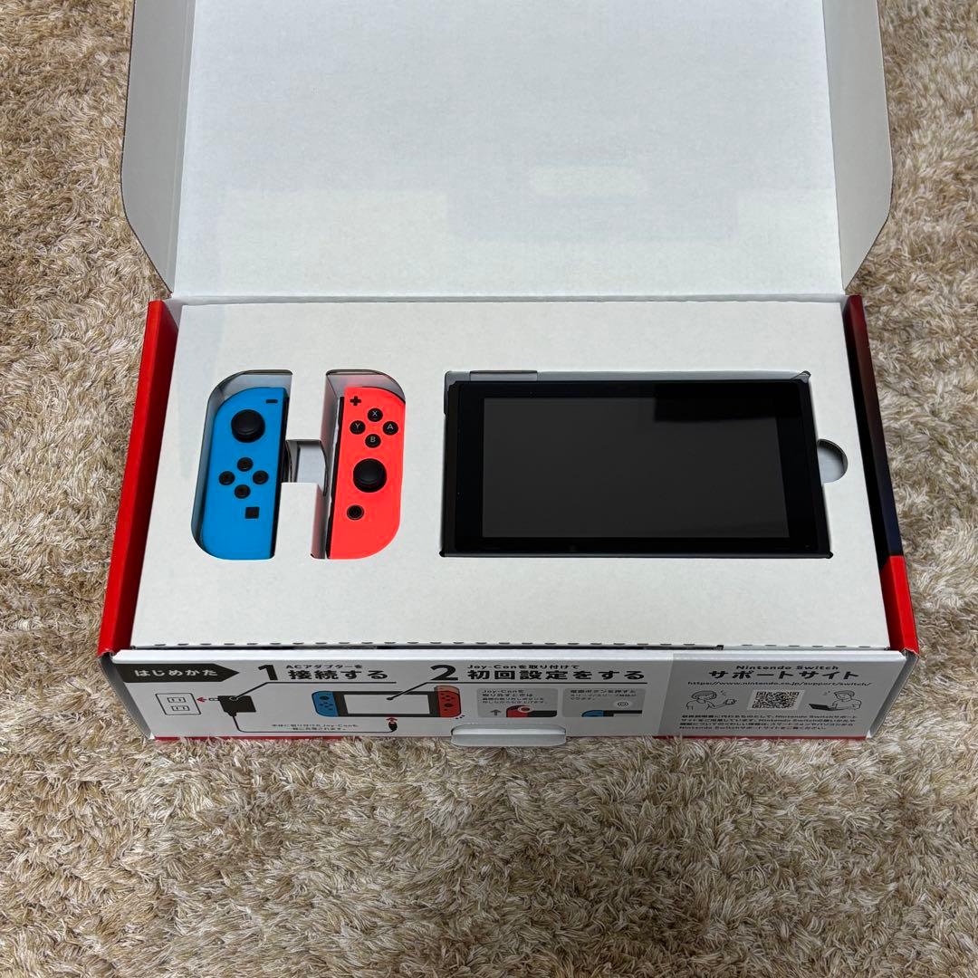 Nintendo Switch 本体 ネオンブルー／ネオンレッド Joy-Con