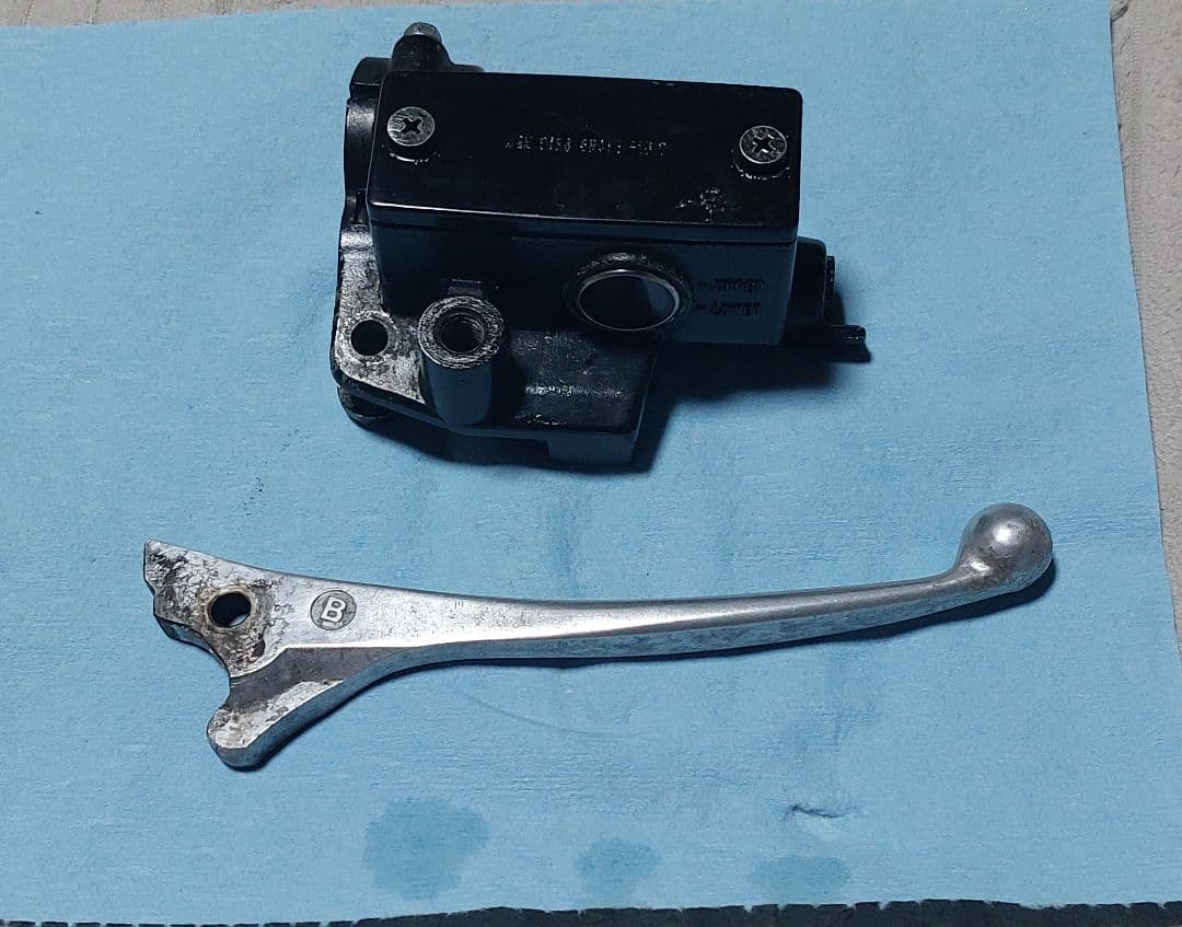 z400fx z550fx 純正フロントブレーキマスター内部清掃 OH済 5/8