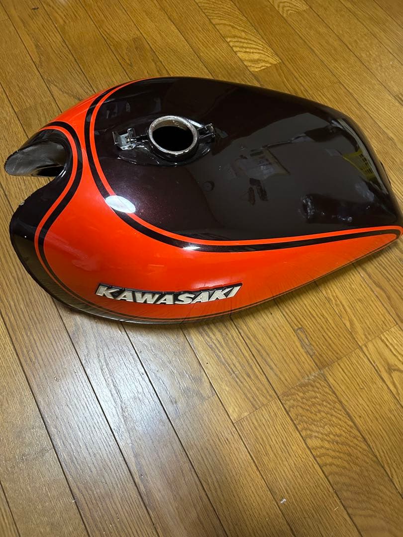 Z1燃料タンク、火の玉カラー