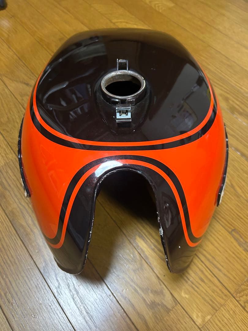 Z1燃料タンク、火の玉カラー