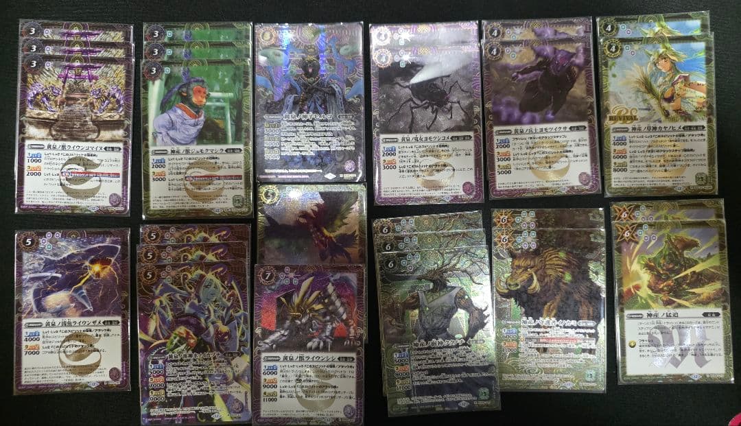 元始の契約神イザナギ&イザナミ 全シークレットデッキ+パーツ セット