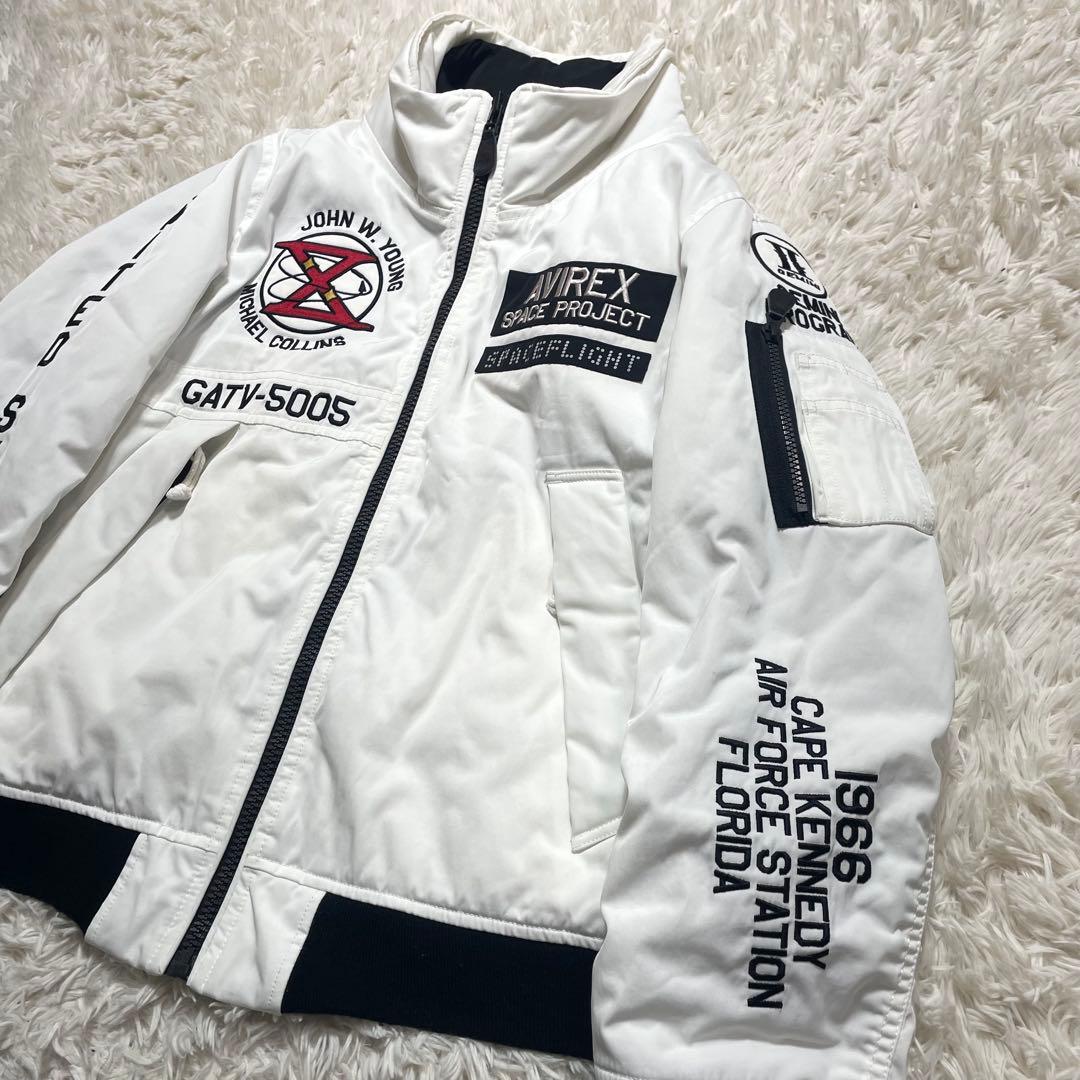 【美品】AVIREX TYPE MA-1 GT-10 フライトジャケット L