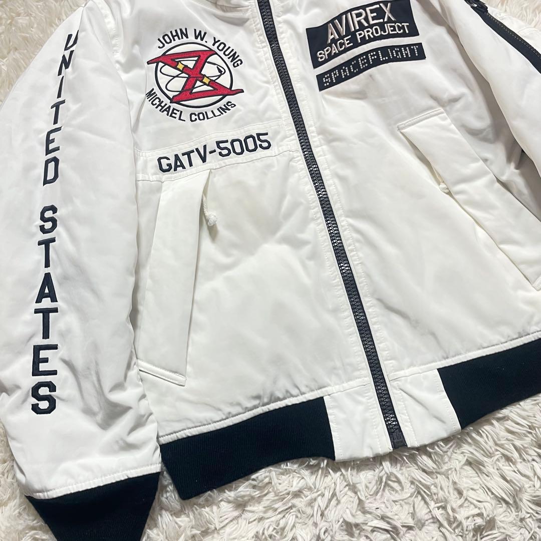 【美品】AVIREX TYPE MA-1 GT-10 フライトジャケット L
