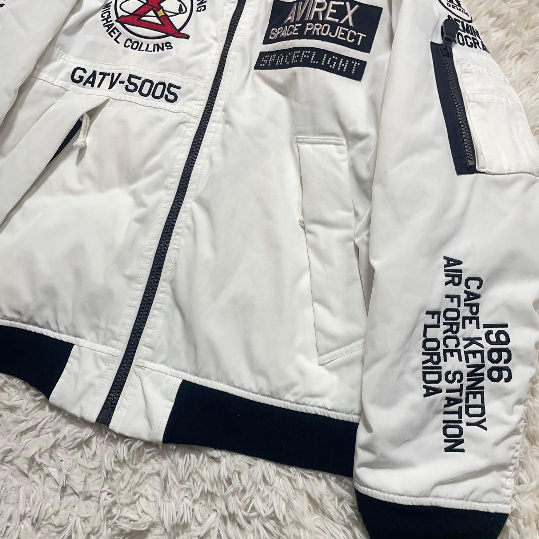【美品】AVIREX TYPE MA-1 GT-10 フライトジャケット L