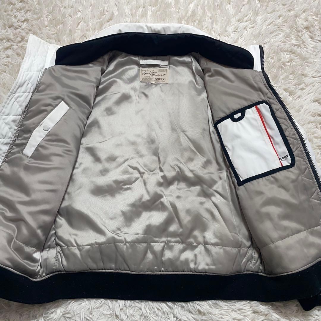 【美品】AVIREX TYPE MA-1 GT-10 フライトジャケット L