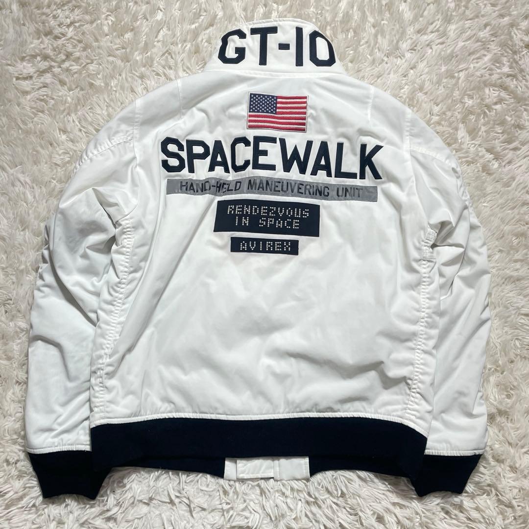 【美品】AVIREX TYPE MA-1 GT-10 フライトジャケット L