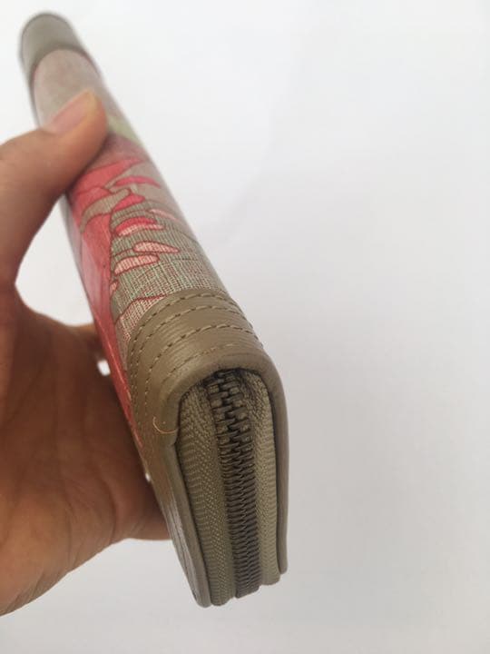 1日のみ使用　ハヤシ　ヒロコ　長財布 ファスナー式 ZEFFIRO