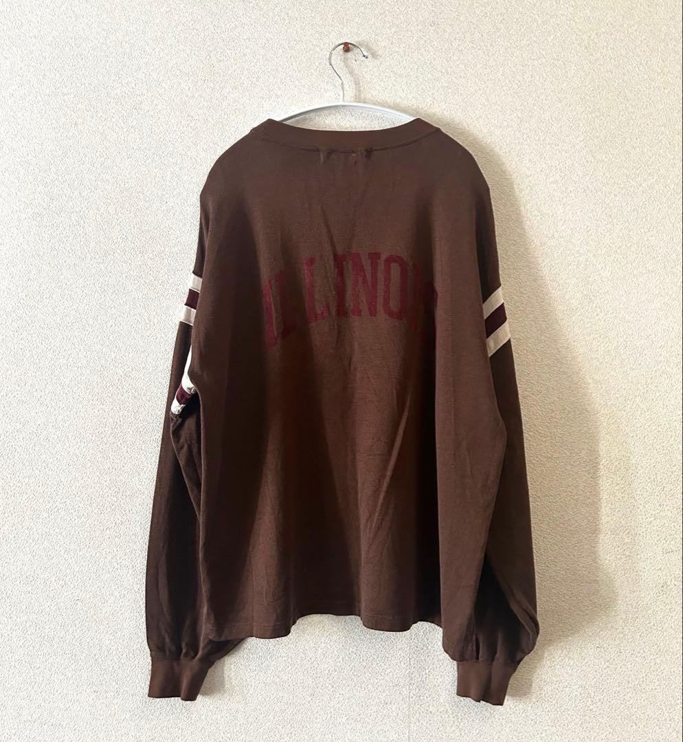 【REMI RELIEF】FOOTBALL LONG SLEEVE T