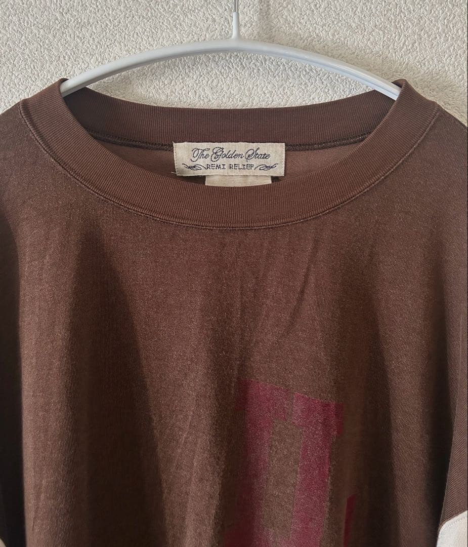 【REMI RELIEF】FOOTBALL LONG SLEEVE T