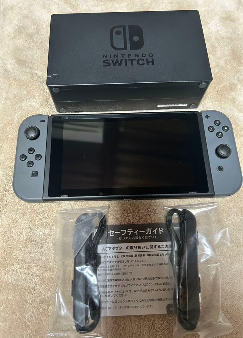 Nintendo Switch 本体一式 箱あり 動作確認済み 初期化済