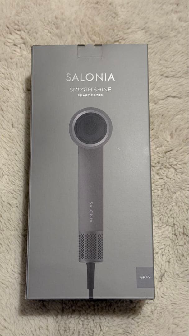 SALONIA SMOOTH SHINE スマートドライヤー グレー