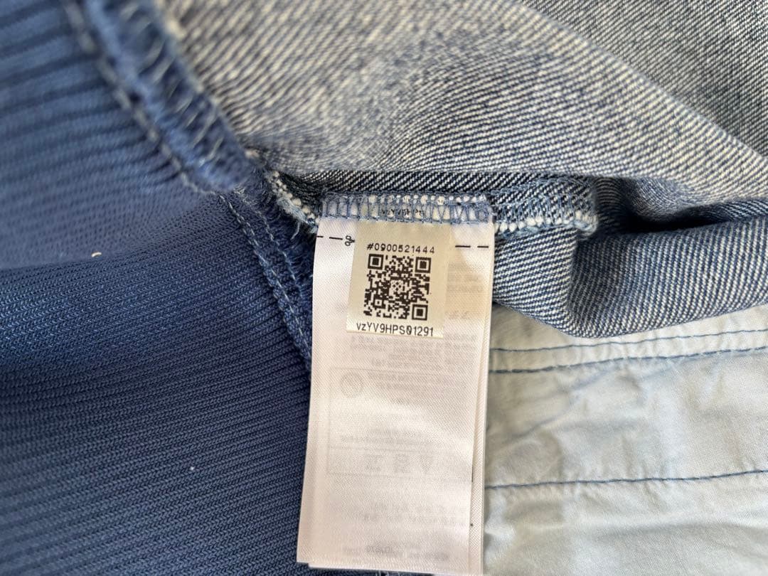 アディダス デニム ファイヤーバード トラックジャケット デニムジャージ