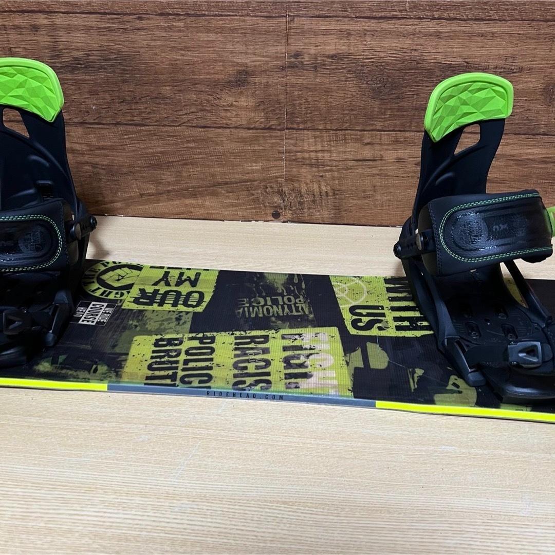 美品　HEAD メンズ　スノーボード　3点セット　153cm ハイブリッド