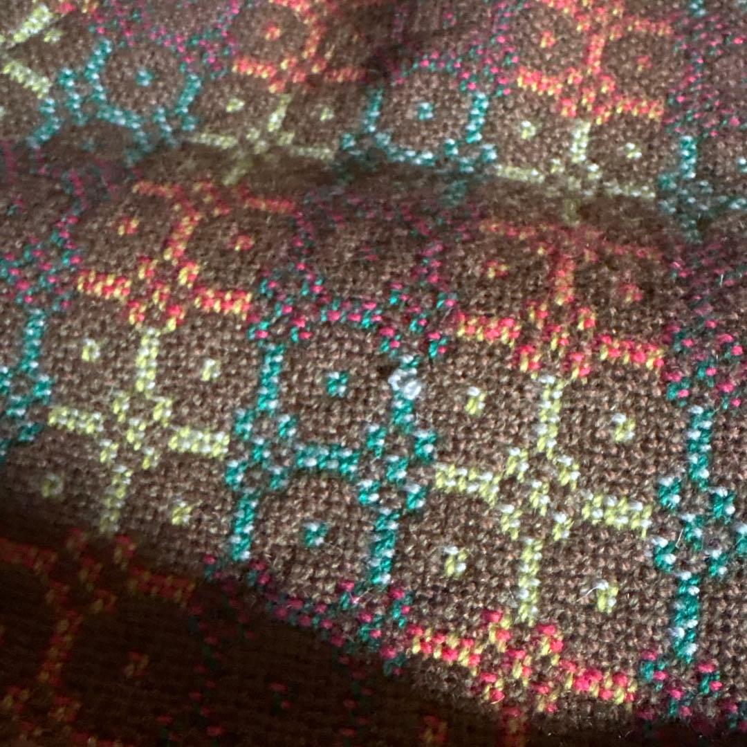 60sビンテージ/Real Welsh Tapestry ケープコート ポンチョ