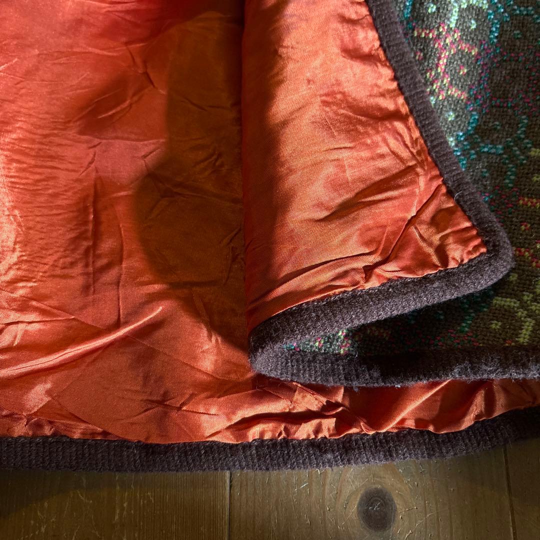 60sビンテージ/Real Welsh Tapestry ケープコート ポンチョ