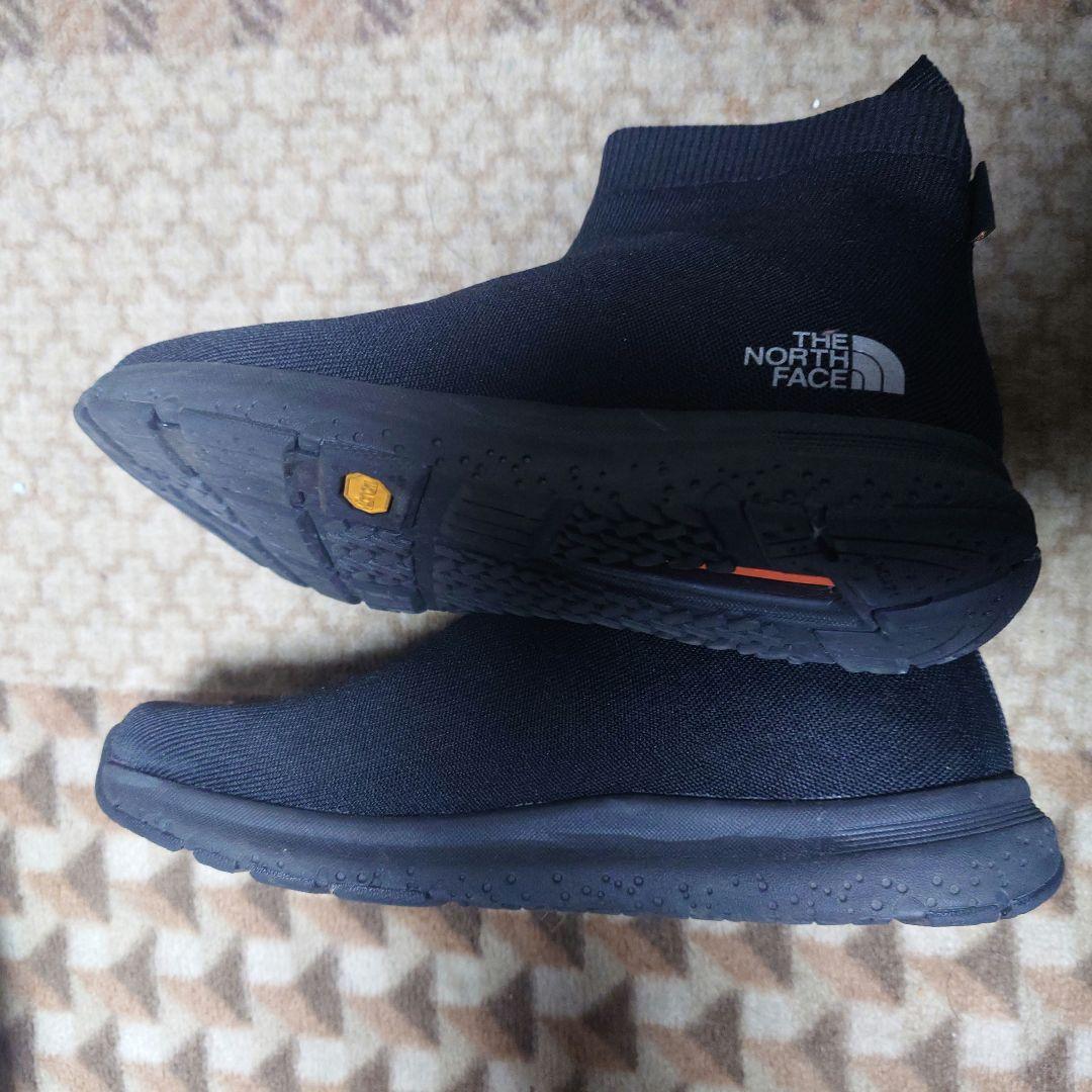 THE NORTH FACE ブラック レインシューズ
