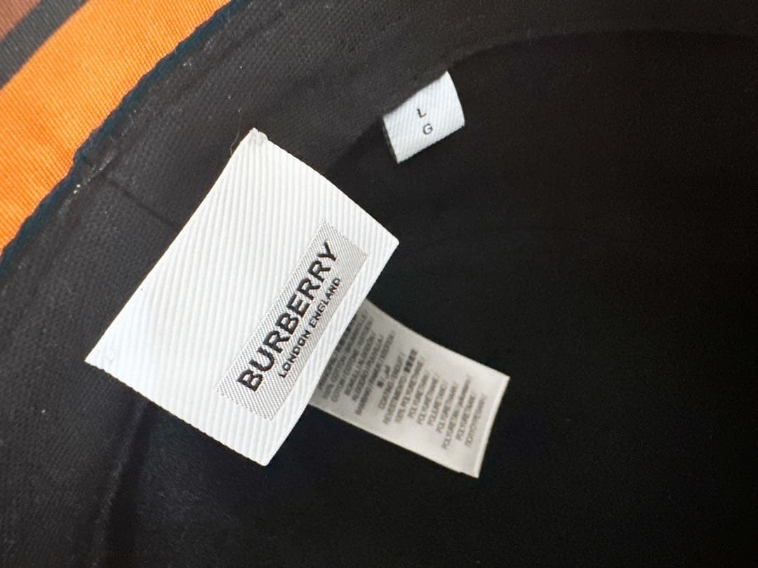 バーバリー　総柄　バケットハット