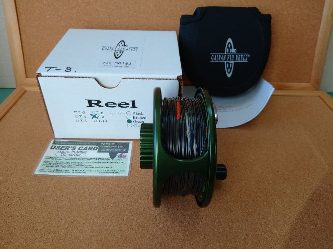 ガルバン フライリール トルクシリーズ グリーン T－８ ユニフォームシンク付き