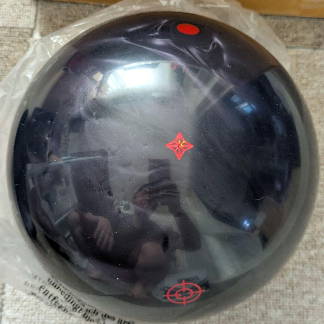 【新品】アテンションブラックパール 15P ボウリングボール