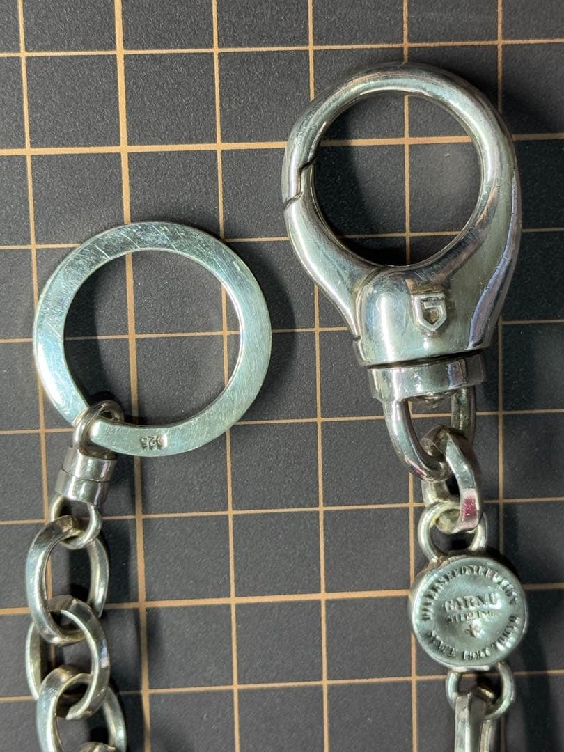 ガルニ　ウォレットチェーン　シルバー　SV 925