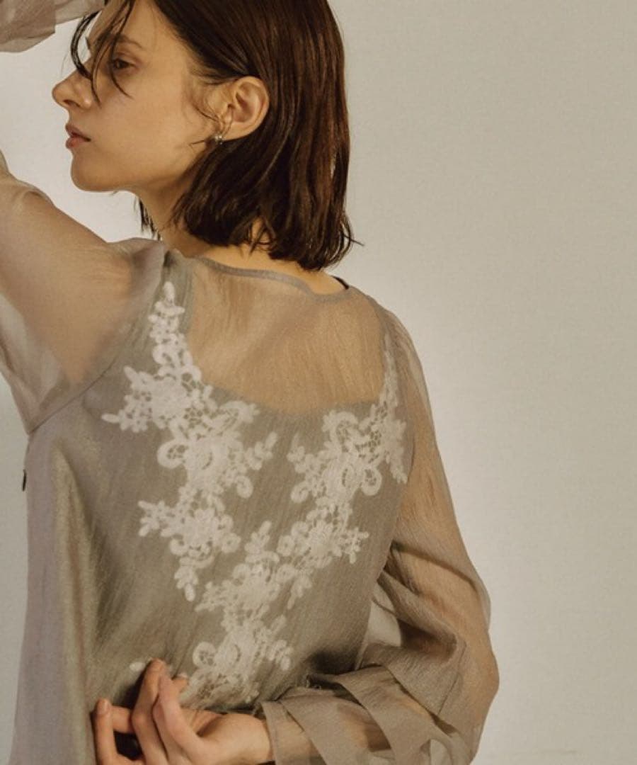 ＊美品＊ le'rure シアーaラインワンピース