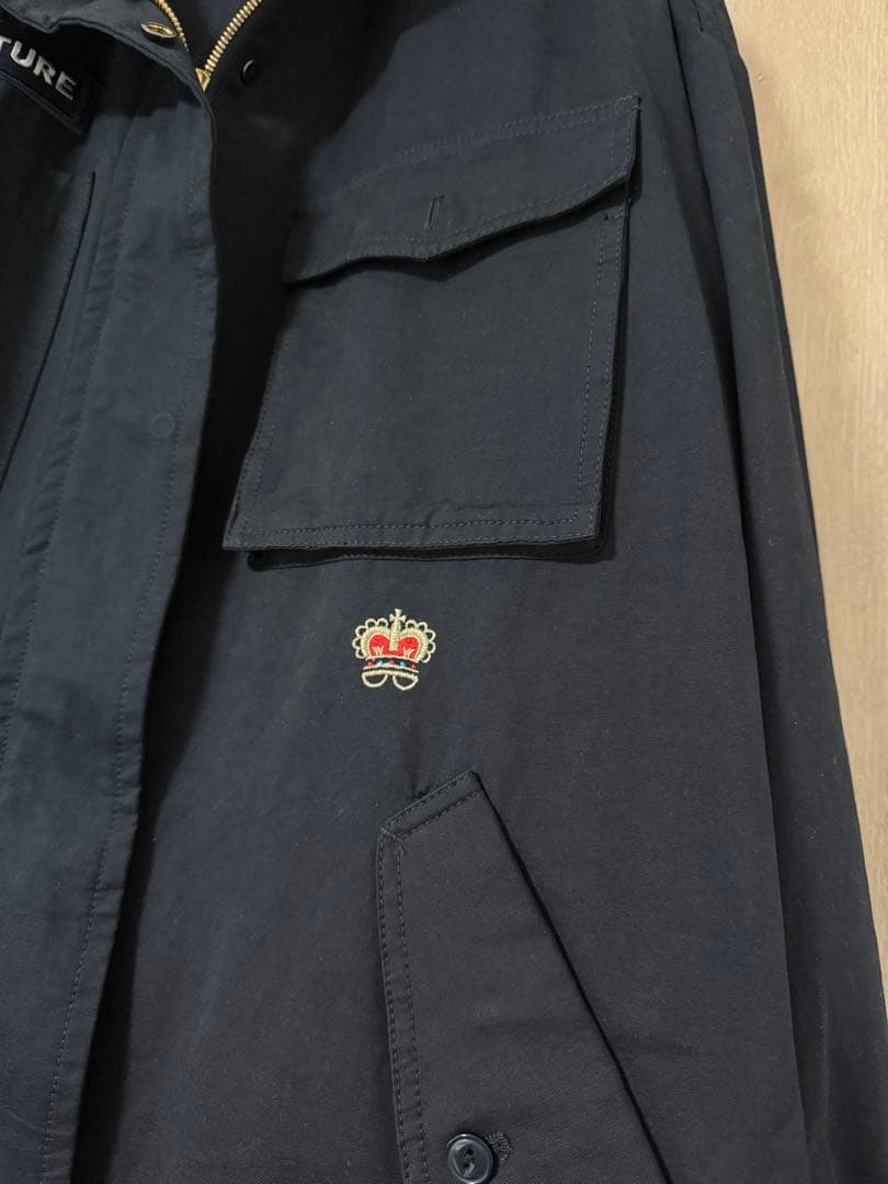 はちゃこ様★DSC 撥水加工ロングミリタリーコート ダブスタ