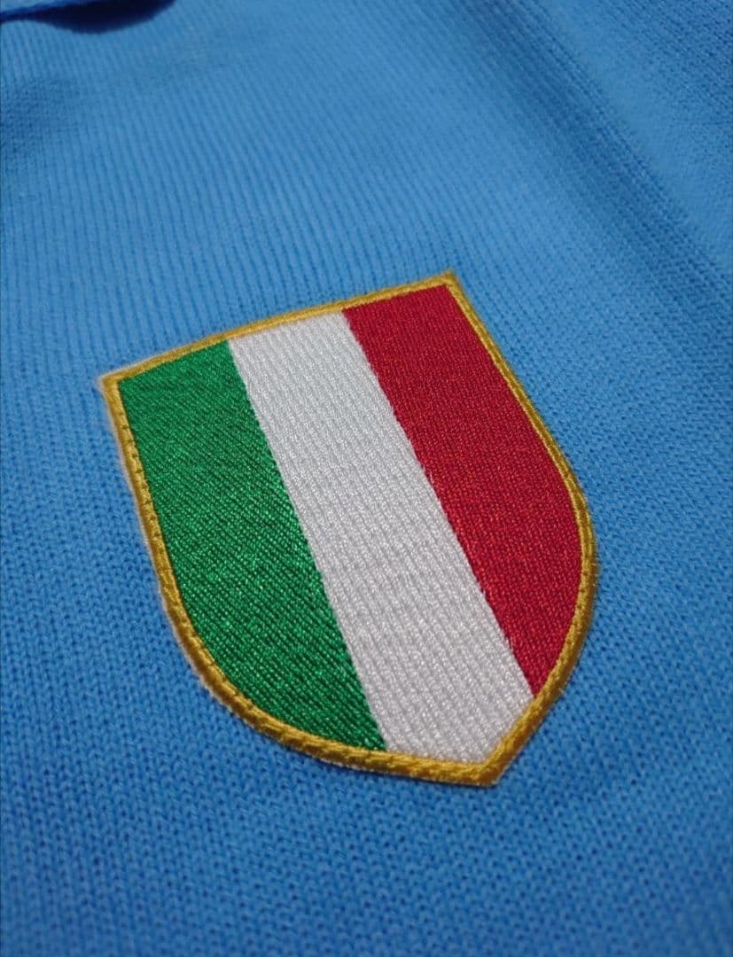 87/88 ナポリ ホーム 半袖 10 マラドーナ 復刻ユニフォーム