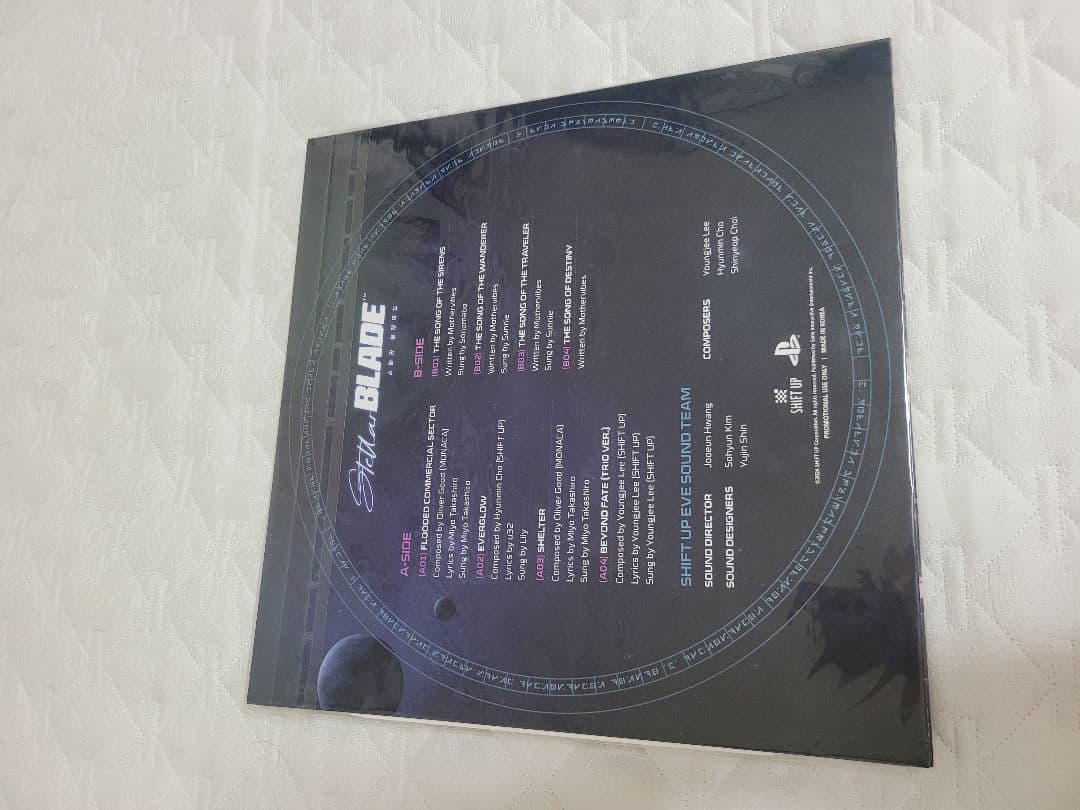 ステラブレイド レコード 初期限定版 OST LP stellar blade