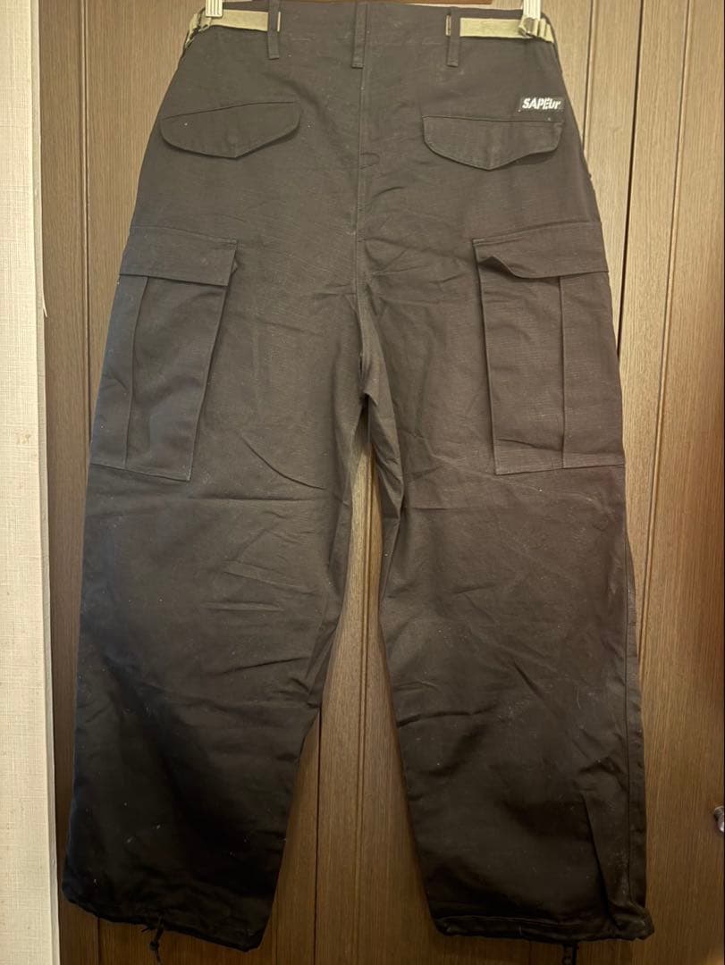 SAPEur ■M-65 CARGO PANTSブラック カーゴパンツ　M