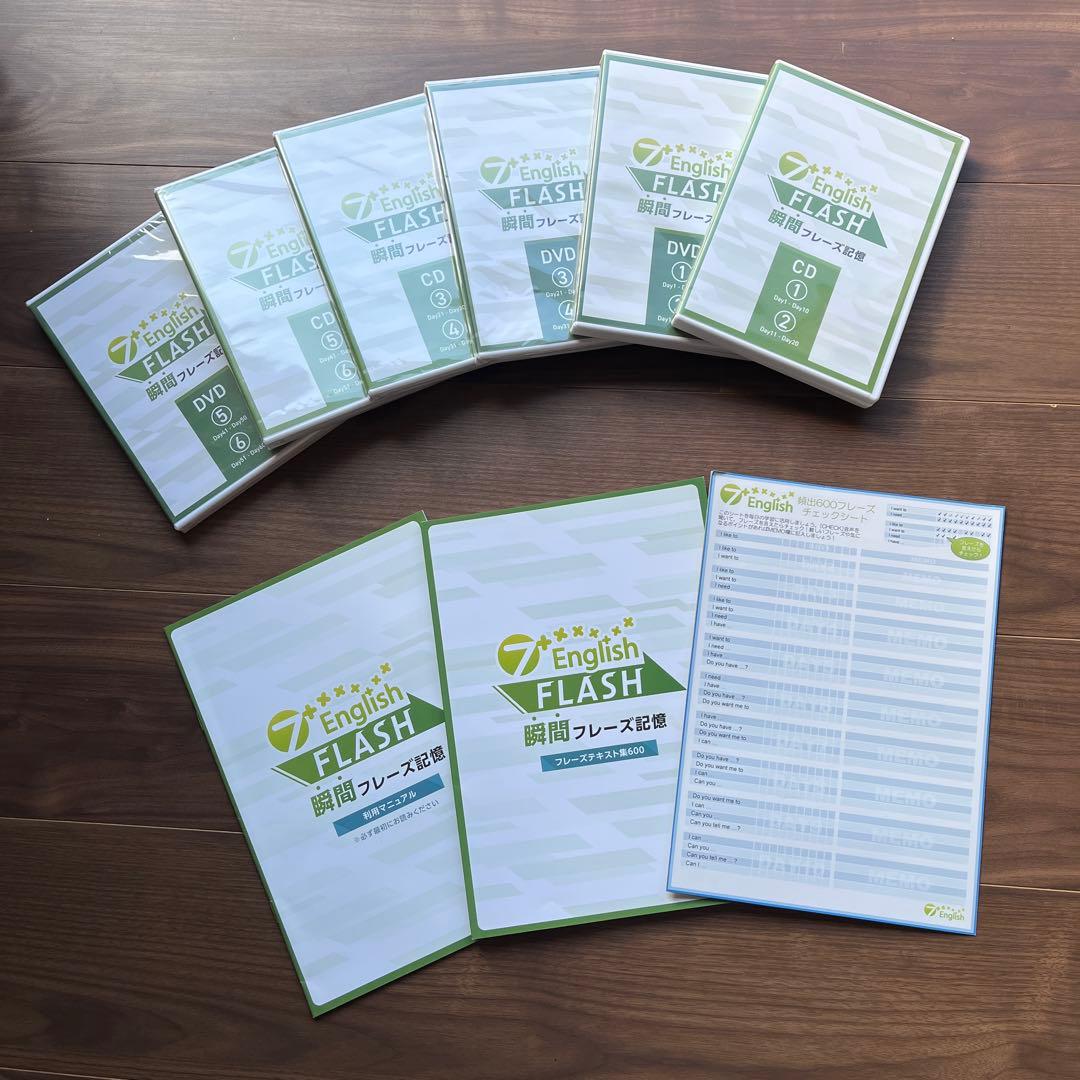 7 English FLASH フレーズ学習セット