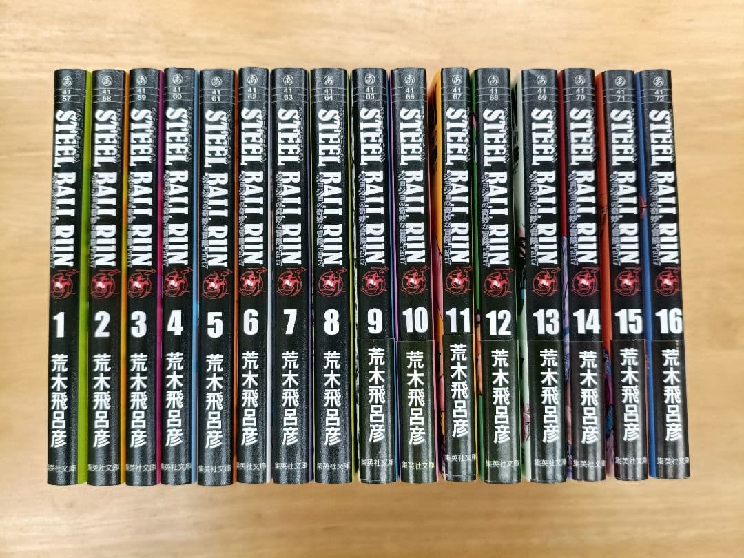 スティール・ボール・ラン　文庫版　全巻セット　ジョジョの奇妙な冒険