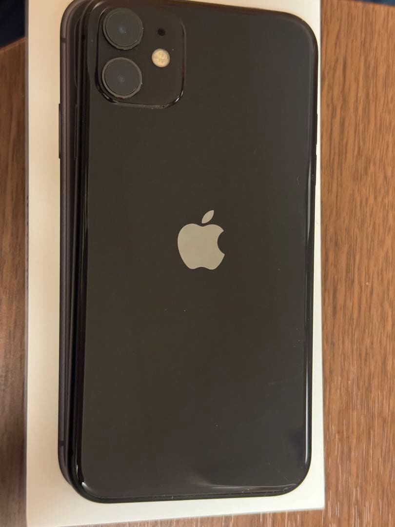 iPhone11 ブラック 本体　化粧箱付き