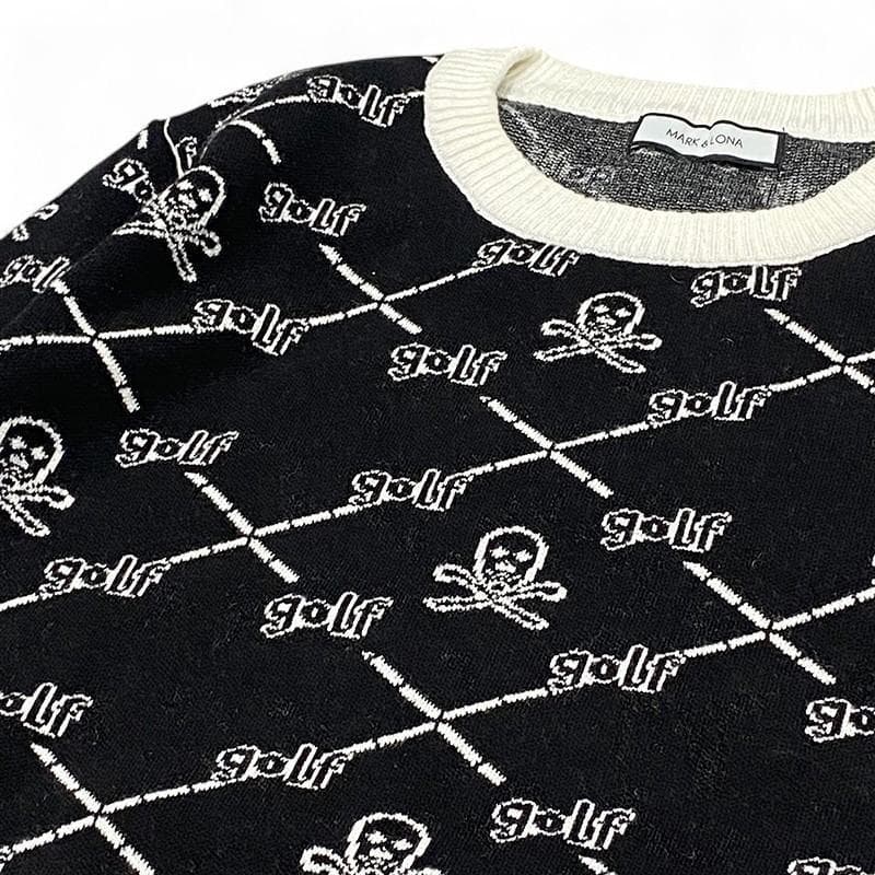 【韓国モデル】MARK＆LONA マークアンドロナ 長袖 ニットセーター XXL