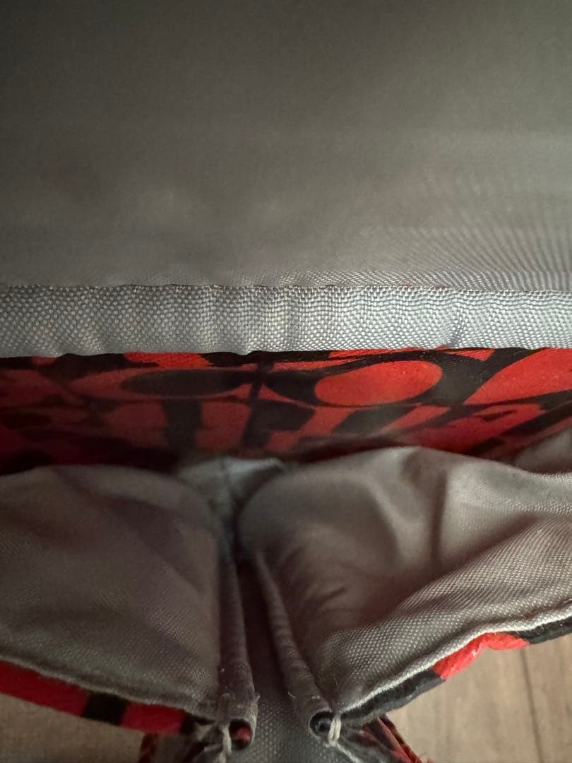 reisuke1020 le coq sportif ゴルフバッグ 赤黒