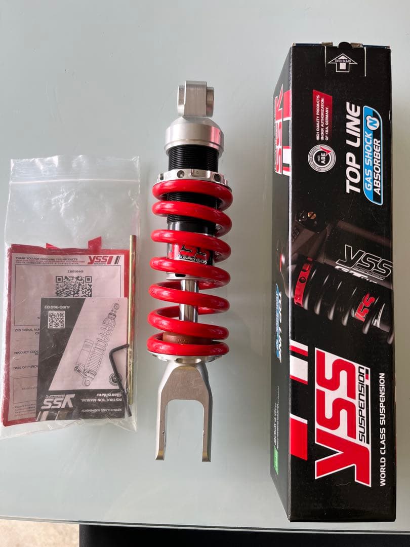 YSS TOP LINE サスペンション MZ366-280TR-29-85