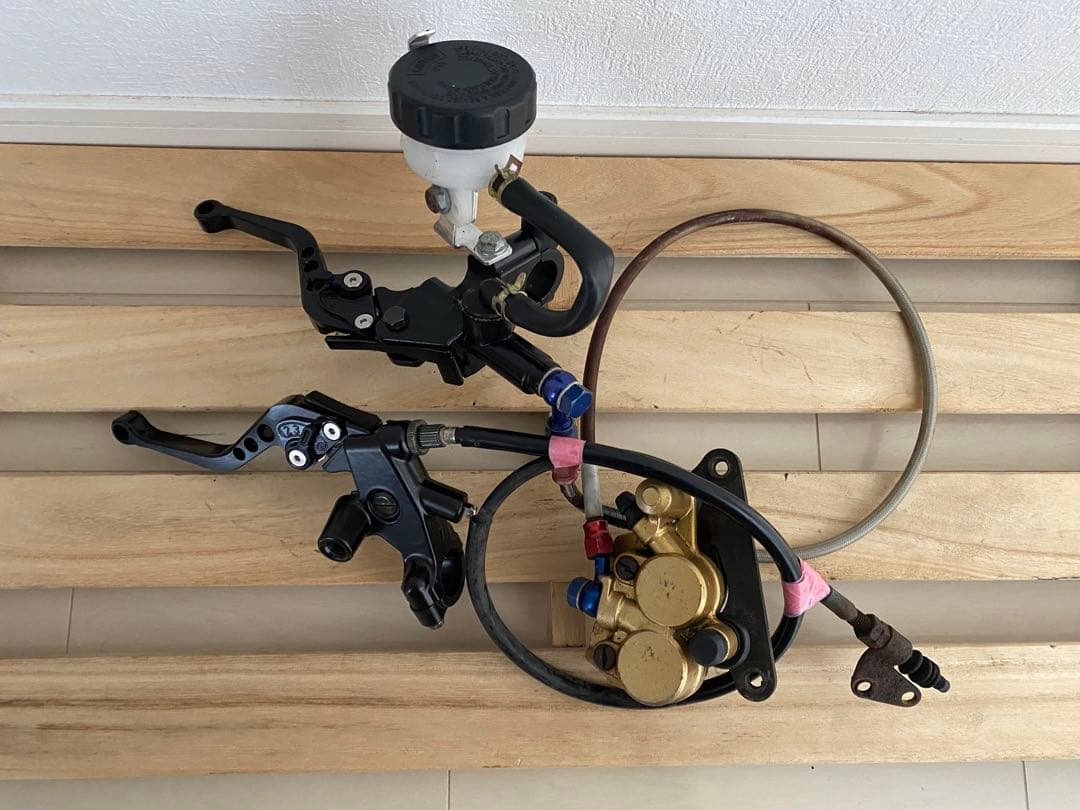 NS-1 NSR50 NS50F 別体マスター　フロントブレーキワイヤーセット