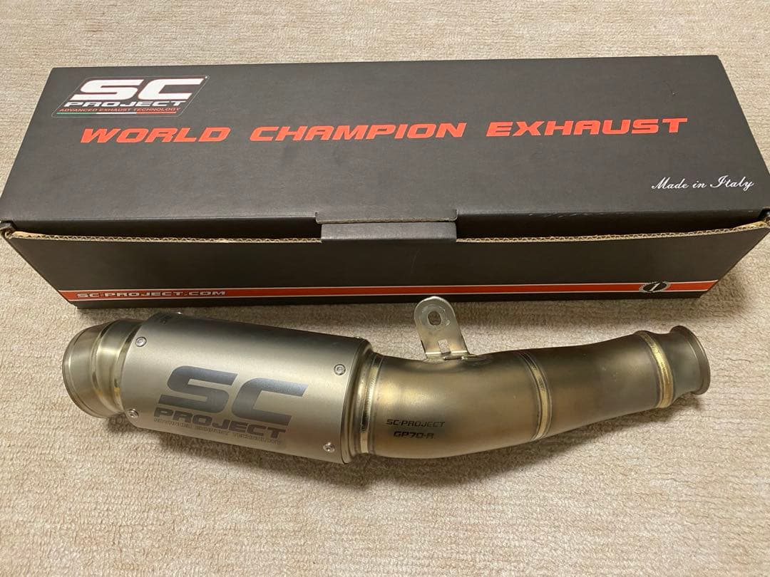 yzf-r6 SC PROJECT GP70-R スリップオンマフラー